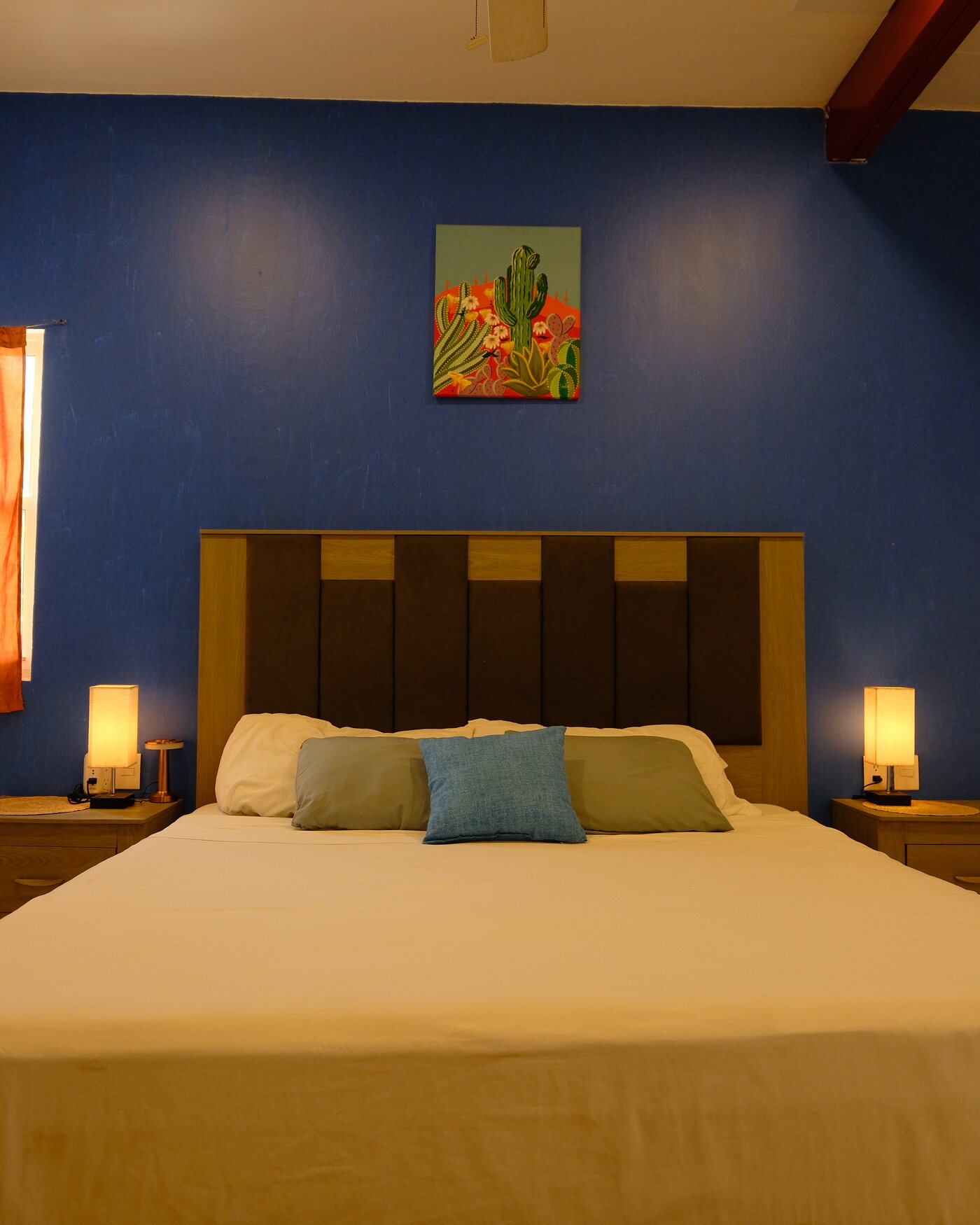 Casa Yada — king bed and private patio
